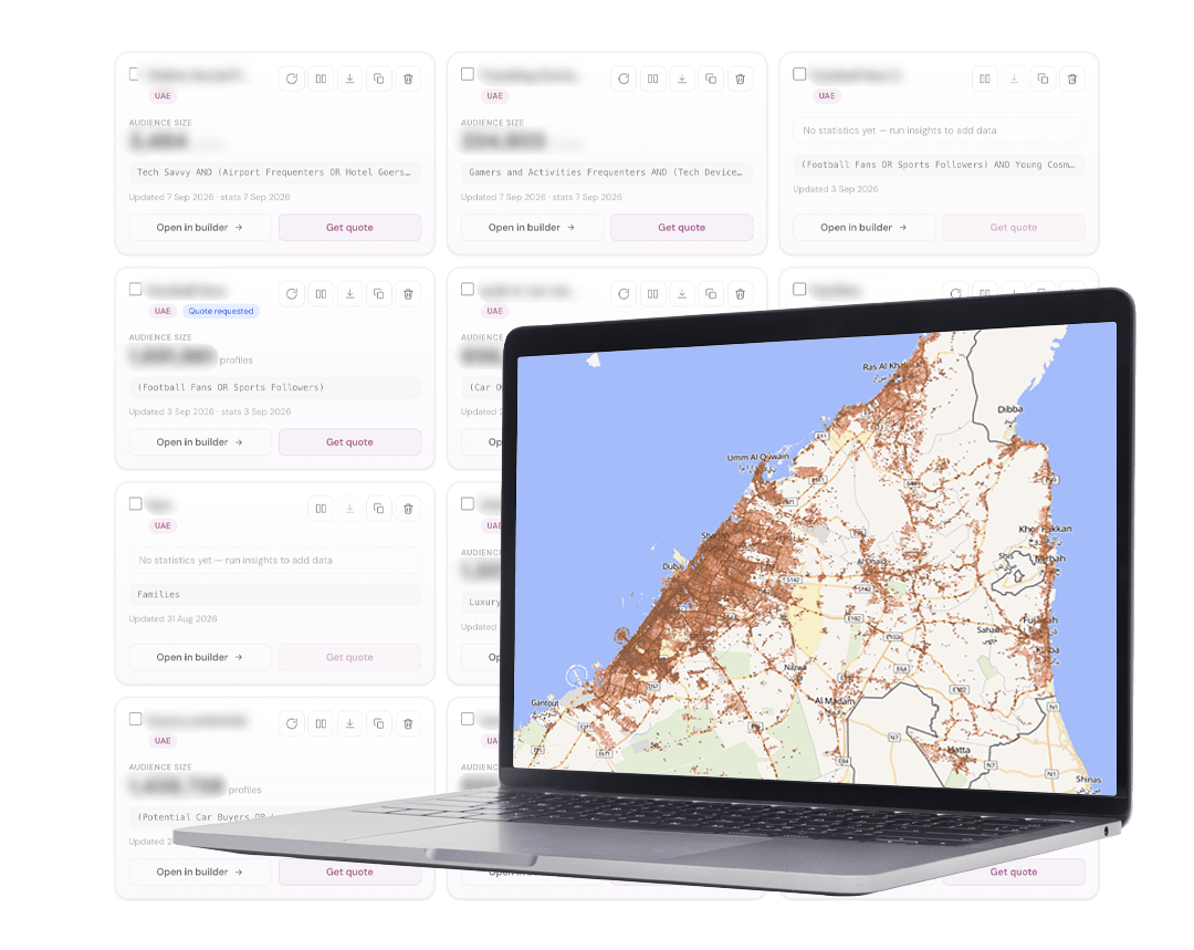 Locational Planner and cross-channel audience activation